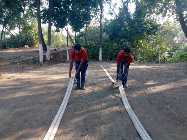 Fire Hose Rolling Technique
